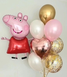 Набор воздушных шаров Свинка Пеппе №2